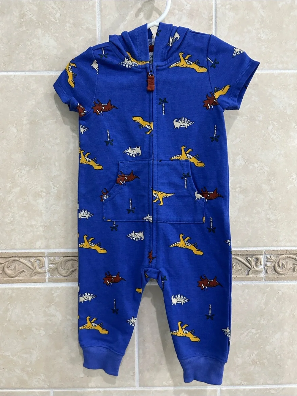 Carter’s Dinosaur hooded Romper